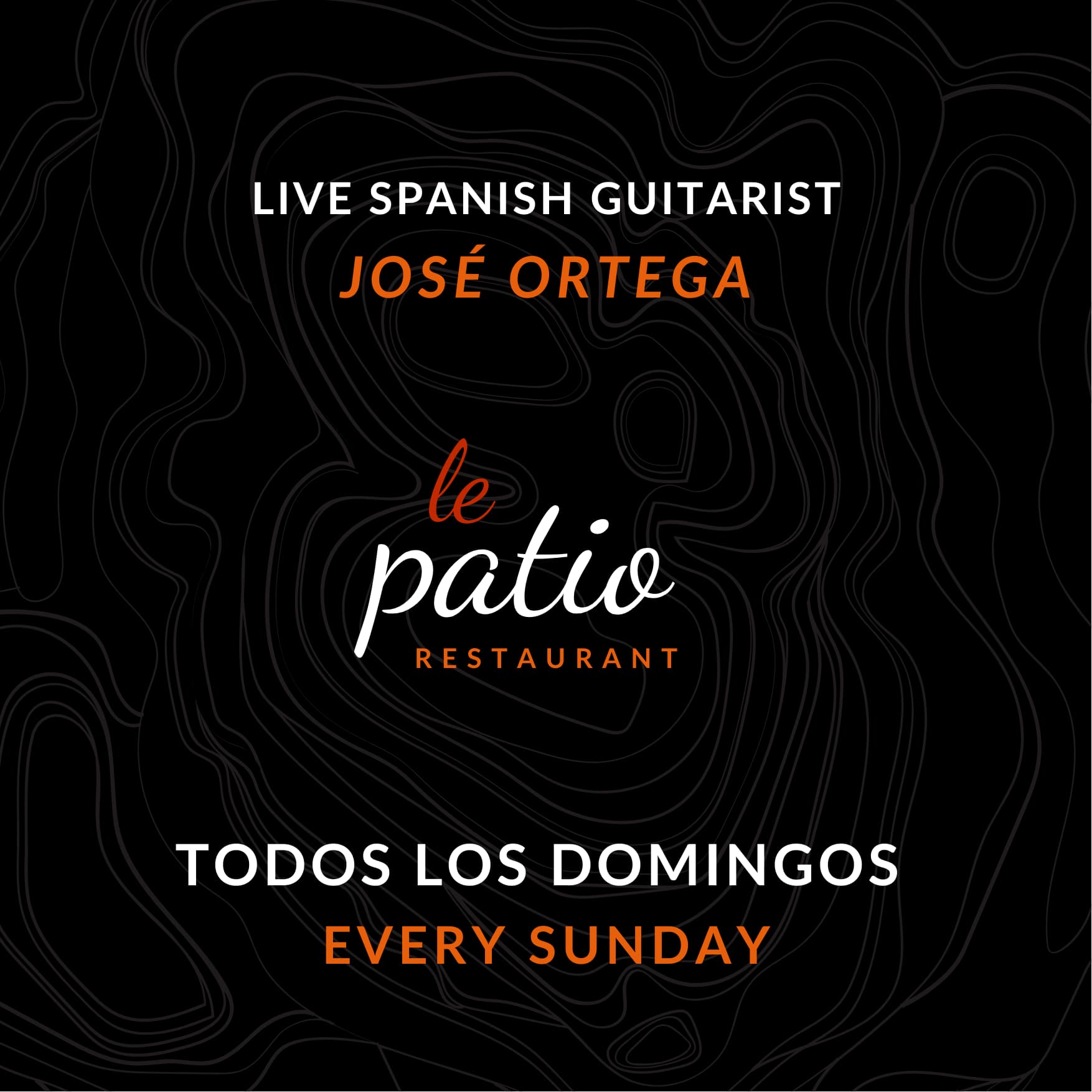 Live Spanish Guitarist Every Sunday